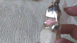 Распаковка посылки с новогодними винтажными украшениями. Часть 2