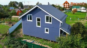 Отчёт о строительстве дома 8х10 в Аннино