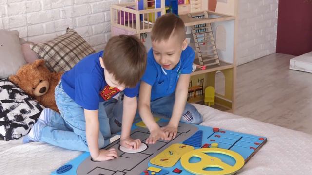 Бизиборд «Юный водитель» смотреть онлайн