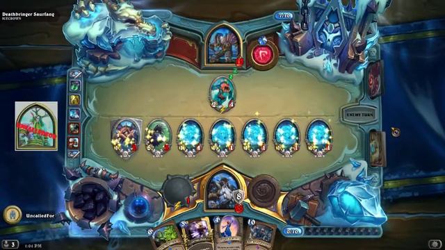 71 Armor and still lost!!!!!Deathbringer saurfang taught me a lesson HEARTHSTONE смотреть онлайн