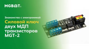 Силовой ключ двух МДП транзисторов MGT-2