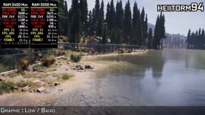 FAR CRY 5 RYZEN 3 2200G VEGA 8 (RAM 2400 vs. 3200 Mhz)