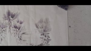 Поэтичная глициния)) Быстрой кистью передадим настроение мая. Подробнее в описании.