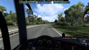 Стрим | ETS 2 v. 1.43 | Convoy по карте "Восточный экспресс". №17