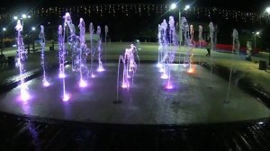 Байкальск. Фонтан на Фестивальной площади