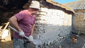 Маринуем тонну огурцов) Залили полы в погребе и перешли на наружные работы