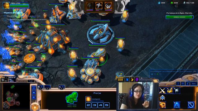 Starcraft 2 - Cooperativo Brutal - Comandante Fenix y un poco su historia смотреть онлайн
