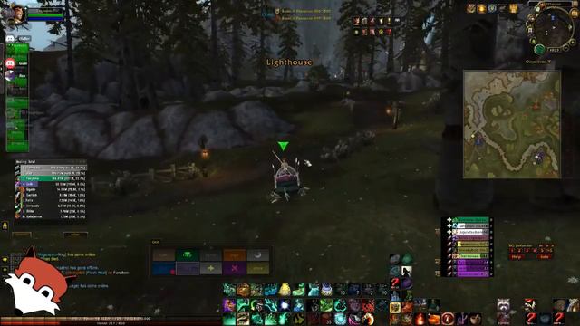 RBG Healing Commentary - Battle for Gilneas battleground - WoW Legion 7.3.5 - Mistweaver Monk