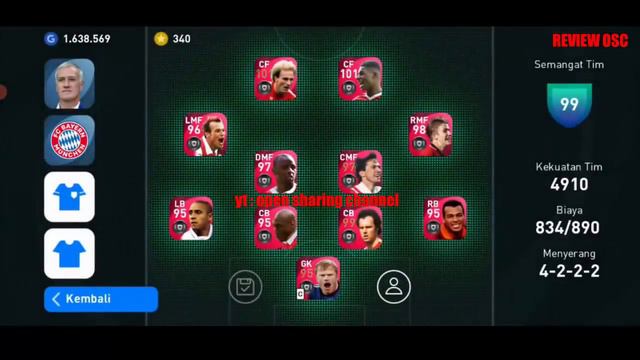 REVIEW AKUN UTAMA OPEN SHARING CHANNEL AKUN PERJUANGAN DARI PES 2017 EFOOTBALL PES 2021 MOBILE