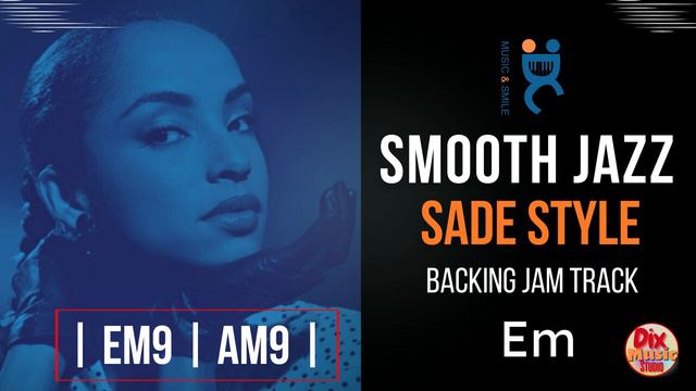 Backing track - Smooth Jazz Sade Style in E minor (108 bpm)