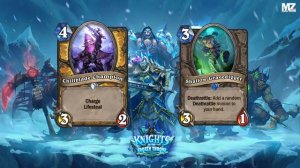 [Hearthstone] Новое дополнение, новые карты, аналитика 20 ранга #Hearthstone