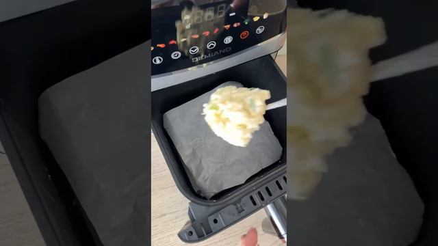 Творожно-сырная лепешка в аэрогриле Demiand 🧀