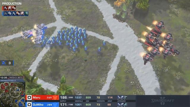 [TW] StarCraft2 - Maru vs GuMiho - TvT - 2018 GSL S3 CodeS Ro.8 Match3 смотреть онлайн