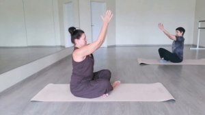 Йога. Радужная Гимнастика. Видео ускорено в 10 раз!!!