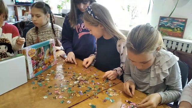 Пазлы в Тенистовской библиотеке смотреть онлайн