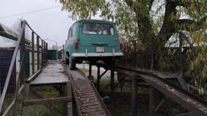 Москвич-423Н приехал на автовозе в Москву / везу его домой / делаю тормоза и регулирую клапана.