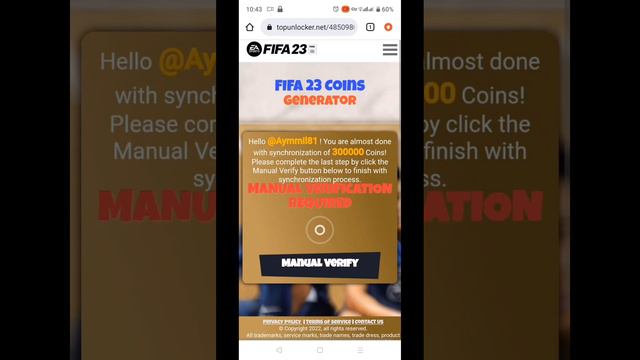 Fifa Mobile 23 Coins Generator 🔥 Easy Method 🔥#fifa23 #fifamobile
