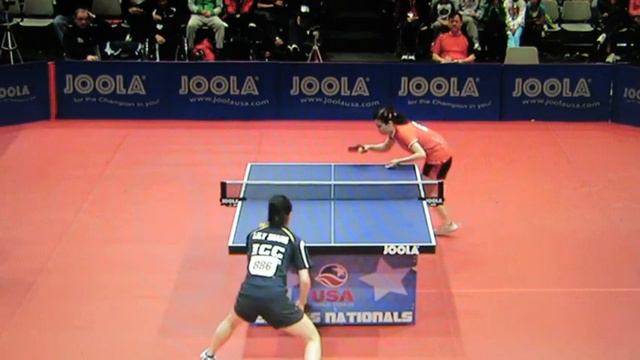 Lily Zhang vs Ariel Hsing (final 2012 US Nationals - Game 7 uncut with commentary) смотреть онлайн