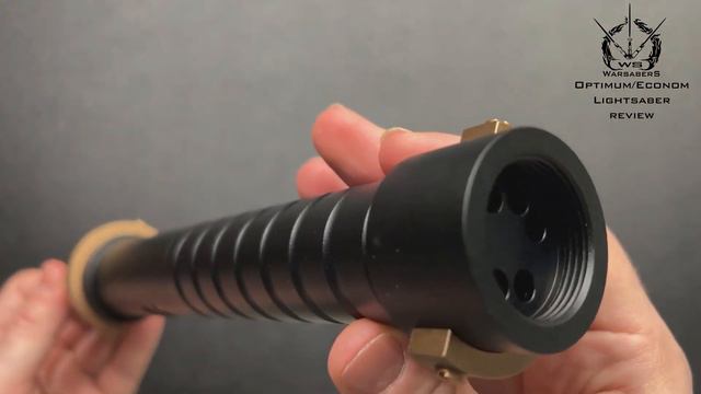 Демонстрация рукоятки светового меча Nowaki | Мастерская WarSabers - Световые мечи "Ученик" смотреть онлайн