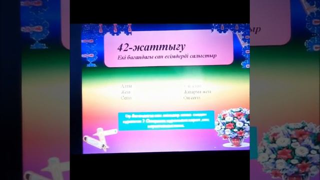 2-сынып. Қазақ тілі. Хабарлама. Хабарландыру жаза аламын . Дара және күрделі сан есім