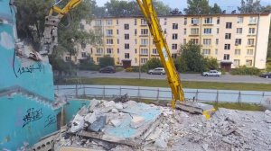 Снос и демонтаж здания для ООО "СПб Реновация" в Санкт-Петербурге