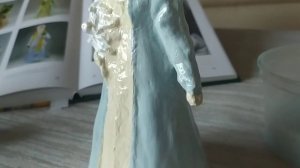 Реплика антикварной Снегурочки, Часть 3.