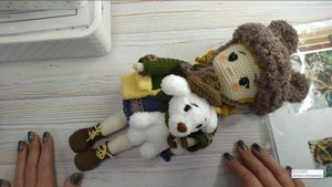 #Кукольных_дел_мастер2 Отчет 3. Готовая кукла. Всего 3.