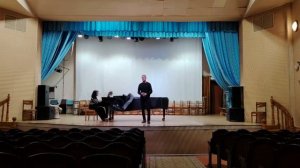 Ария "Песня певца за сценой" из оперы Рафаэль композитор А.С. Аренский