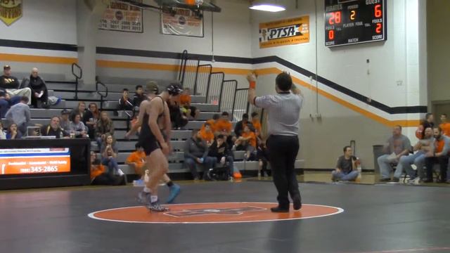 Matthew Boren (Platte County) vs Mason Pratt (Ray Pec) смотреть онлайн
