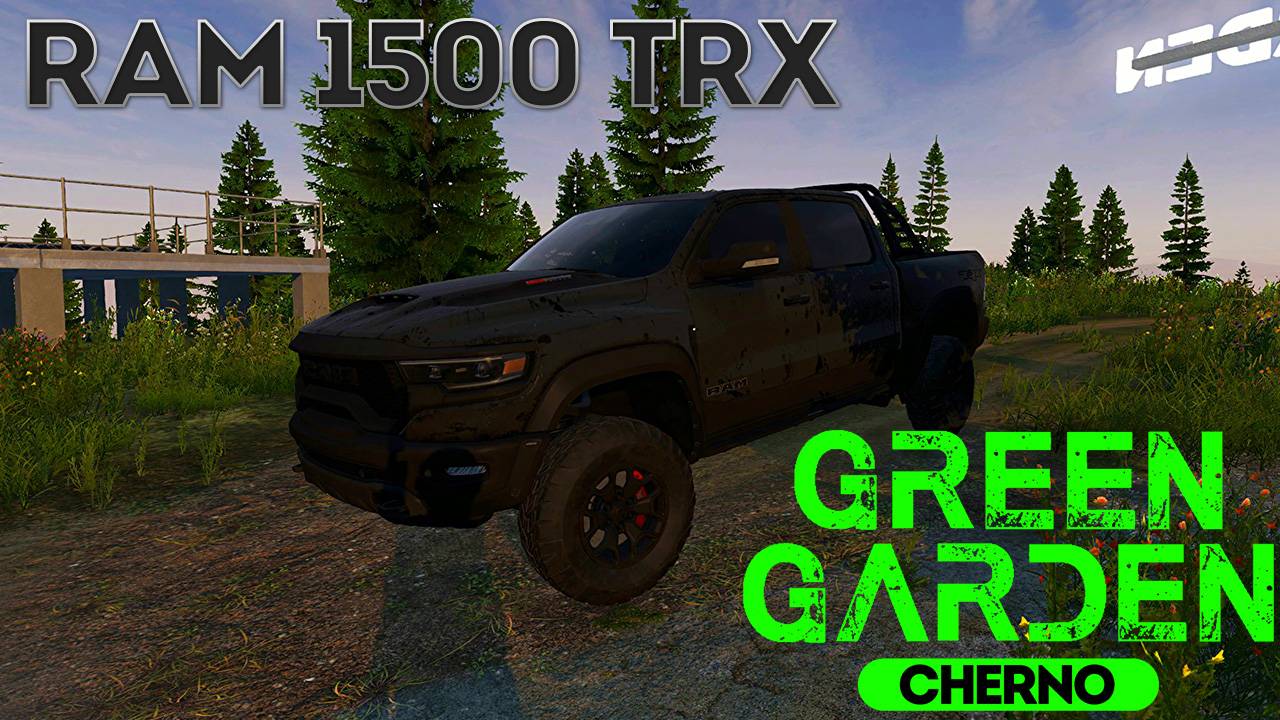 RAM 1500 TRX Green Garden CHERNO