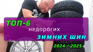 ТОП-6 – зимних шин 2024-2025 / народный выбор