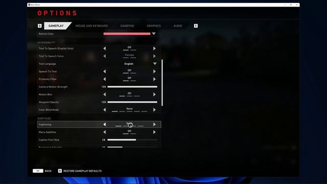 How To Enable/Disable Subtitles Back 4 Blood
