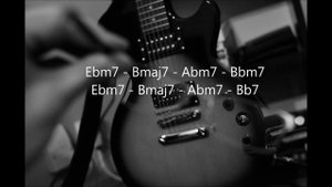 Eb minor funk smooth jazz backing track