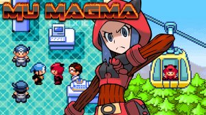 Pokemon Mu Magma - взлом GBA ROM, игра в команде Magma Grunt, изменения в сюжете и множество изменен