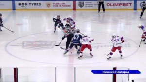 Прошёл матч между хоккеистами нижегородской «Чайки» и тульской команды АКМ