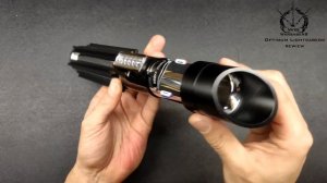 Демонстрация рукоятки светового меча Дарта Вейдера - DarkLord | WarSabers - Световые мечи "Мастер"