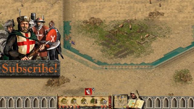 Stronghold Crusader Multiplayer - 1v3 MostWanted vs Ben&DragonFire&Sergiu | Deathmatch [1080p/HD] смотреть онлайн