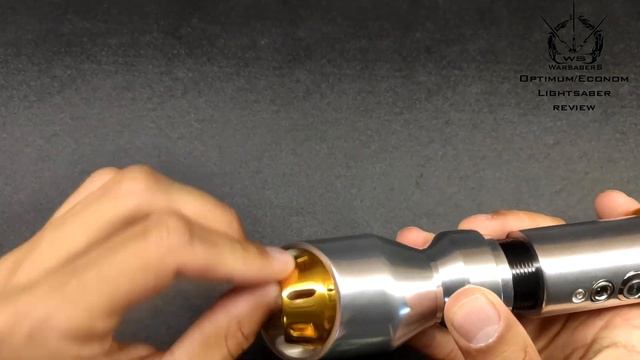 Демонстрация рукоятки светового меча Pyxis | Мастерская WarSabers - Световые мечи "Ученик" смотреть онлайн