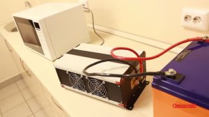 Работа инвертора СибВольт 1512