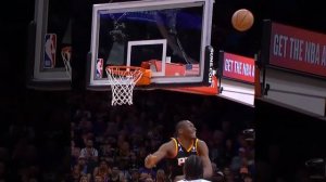 Bismack Biyombo SKIES for his 2nd block!