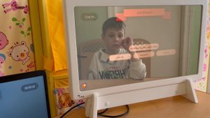 Интерактивное зеркало АЛМА_Игры Одежда,_Детёныши,_Колдун