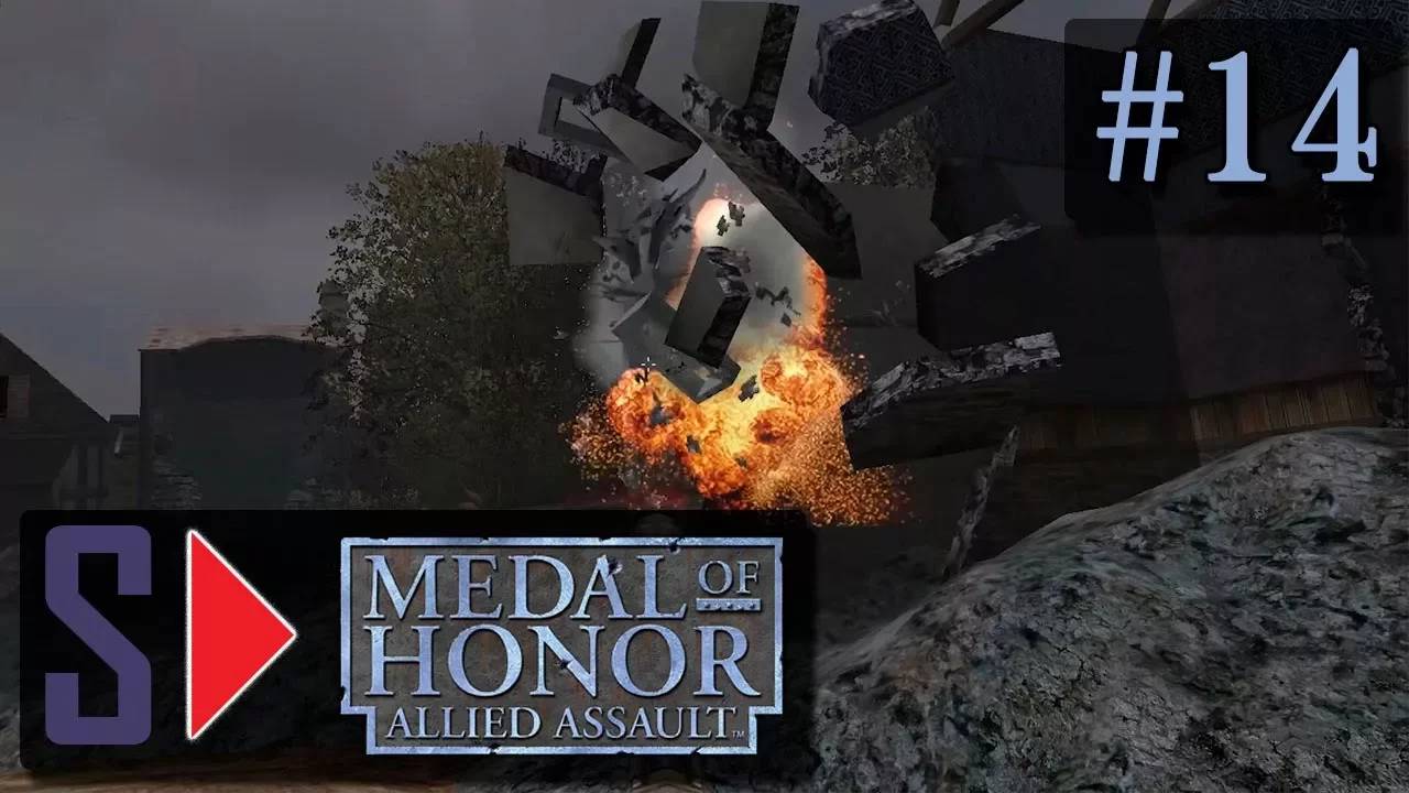 Medal of Honor： Allied Assault (сложность ＂Тяжело＂) - #14 Охота на Королевского Тигра