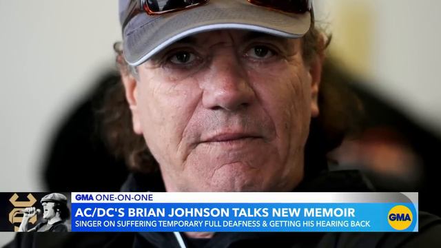 AC/DC's Brian Johnson talks new memoir | GMA
