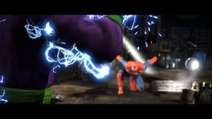 Mortal Kombat XL - Spider-Man Triborg Costume Skin Mod Performs Intros On All Stages 4K Mods