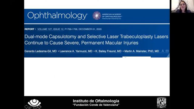 SESIÓN VIRTUAL CAPÍTULO DE GLAUCOMA - DRA. JASBETH LEDESMA, MEXICO смотреть онлайн