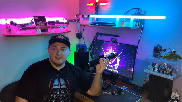 Обзор светового меча Вейдера - DarkLord III (DV6) | Мастерская WarSabers - Световые мечи "Мастер" смотреть онлайн