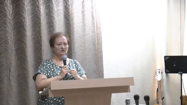 Свидетельство Любови Ивановной Бадулиной/Церковь ЕХБ, г.Магнитогорска/14.08.2022г.