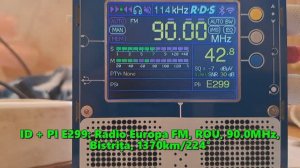 31.08.2024 11:46UTC, [Es], Europa FM, Румыния, 90.0МГц, 1370км