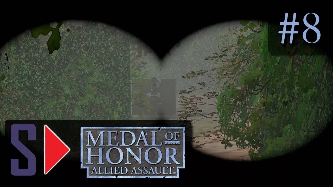 Medal of Honor： Allied Assault (сложность ＂Тяжело＂) - #8 Битва в лагере