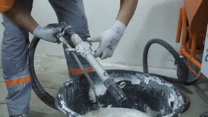 Чистка штукатурной станции PFT G4 | Эксплуатация